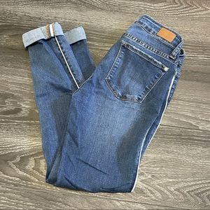 Judy Blue Pinstipe Skinny Jeans sz 27